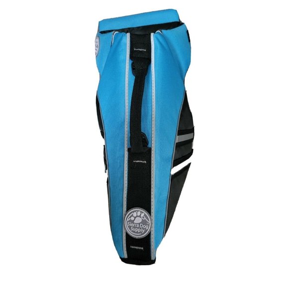 Sierra Dog Supply | Rescue Flotation Vest Lifejacket Night Reflector MEDIUM BLUE - Picture 3 of 9